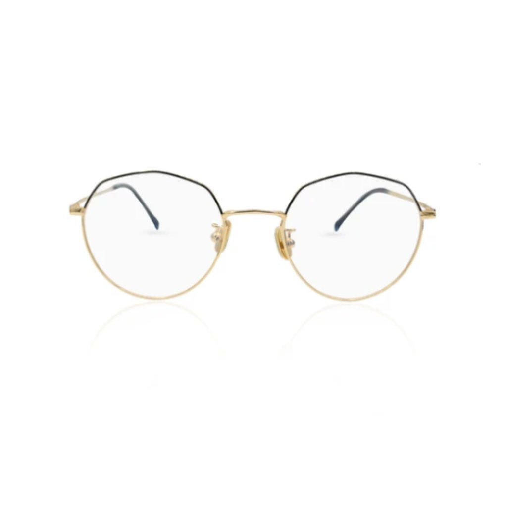 Specs By Lux Pasha Aluminum Glasses Black And Gold